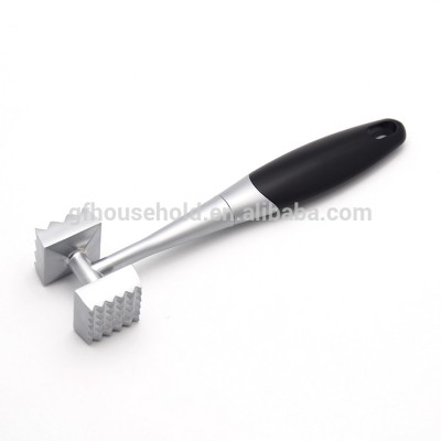 Heavy Duty Meat Tenderizer Hammer zinc alloy with soft-grip handle for tenderizing or flattening chicken, beef, pork