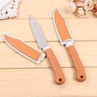 kitchen knife sets,cheap price stainless steel utility knife with wooden handle with sheath