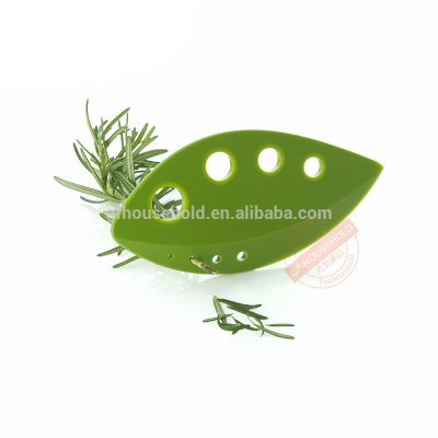 Amazon Multifunctional Leaf Shape 8-Holes Herb Stripper