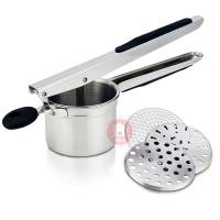 2020 Amazon Potato Ricer and Masher, Makes Light and Fluffy Mashed Potato Perfection, 100% Stainless Steel